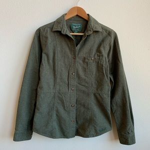 Woolrich Cotton Button Down Up Flannel Shirt S